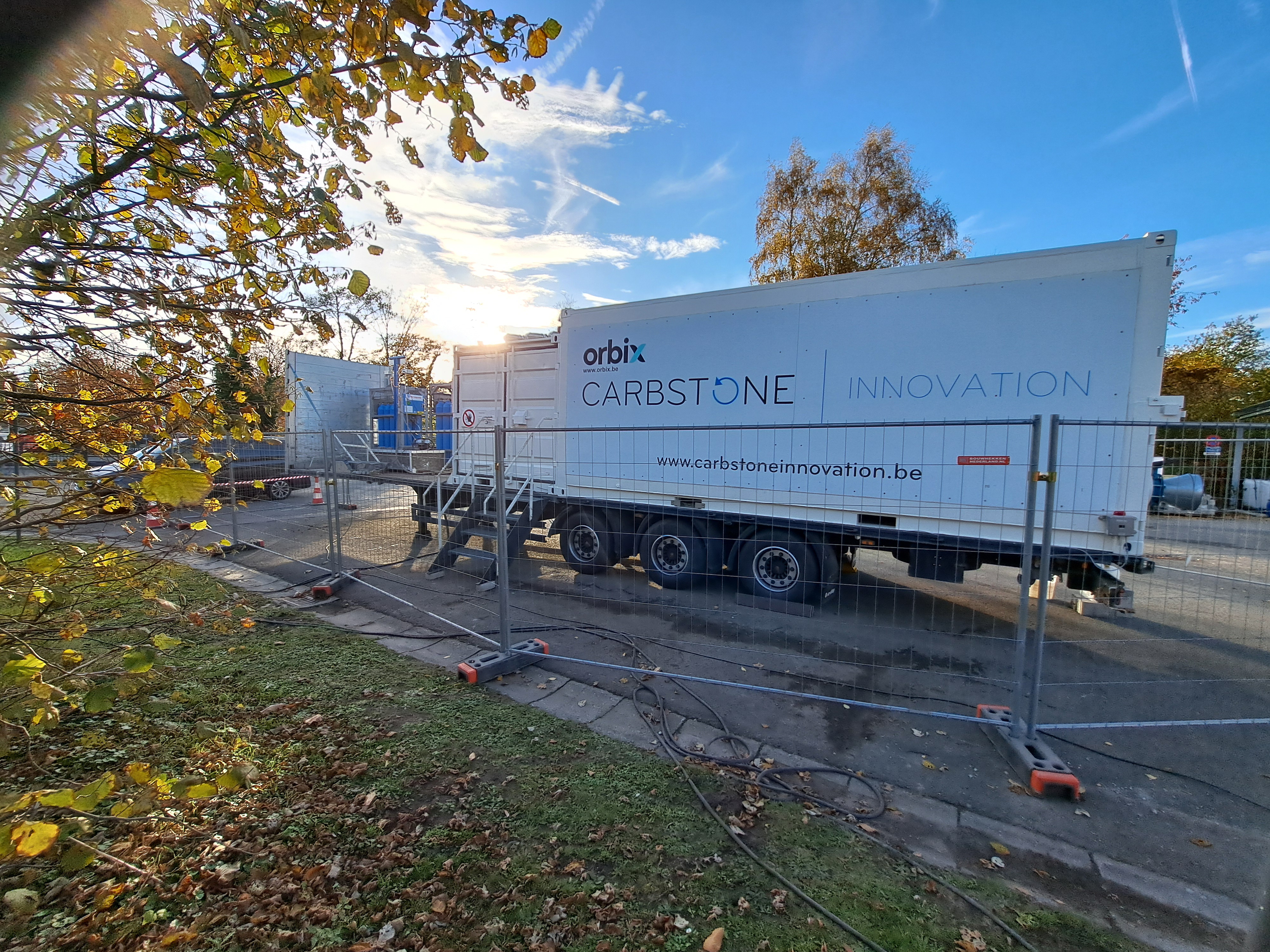 ORBIX mobile carbonation chamber at UGent