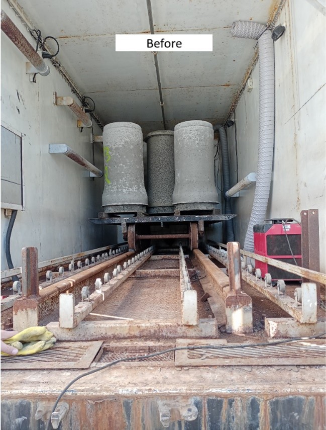 Mobile carbonation chamber developed by ORBIX